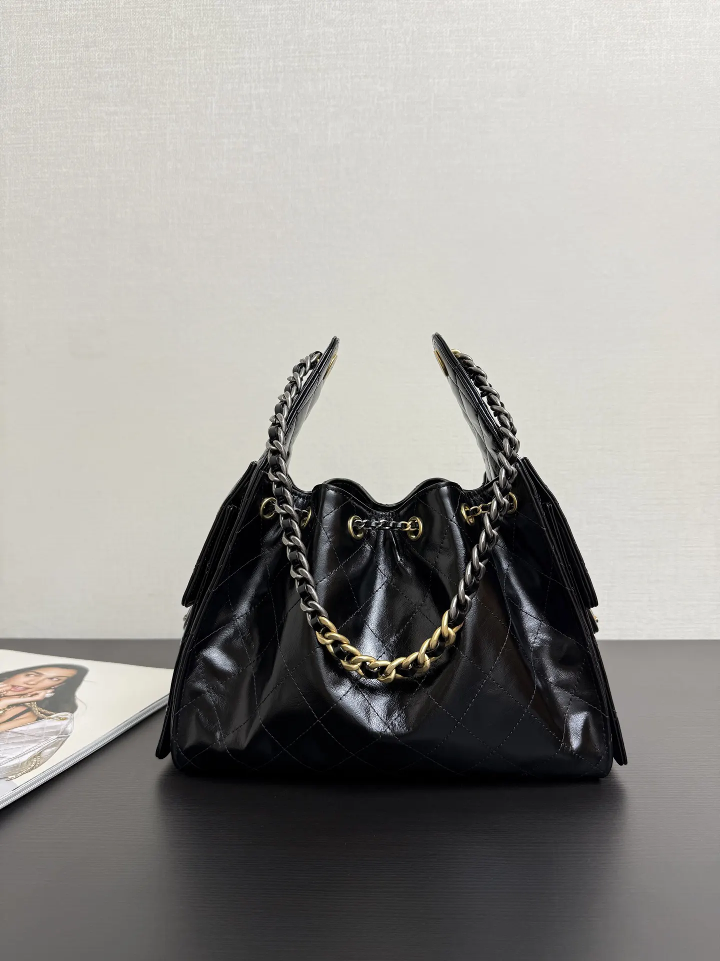 小牛皮 鏈條包 精致鏈條款