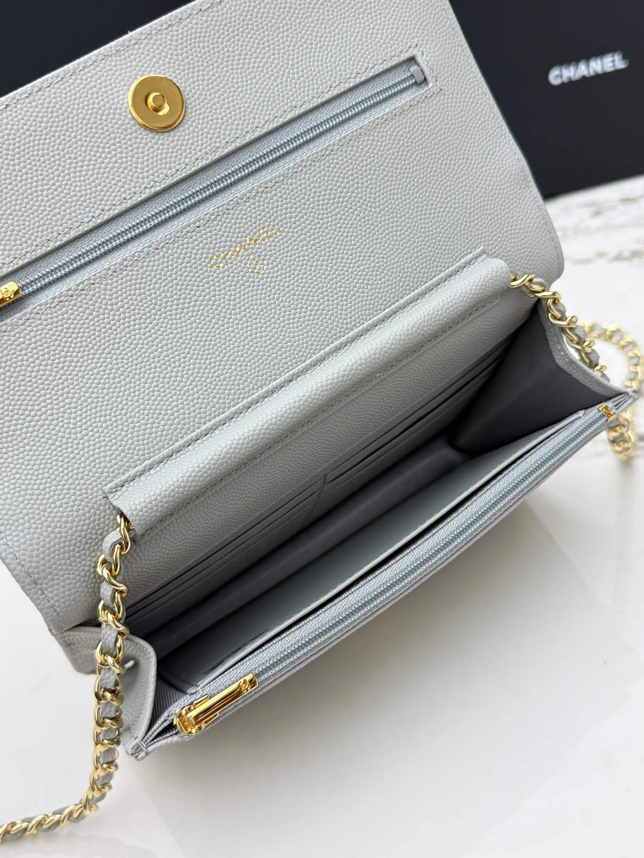 CHANEL 小牛皮 链条包 精致链条款