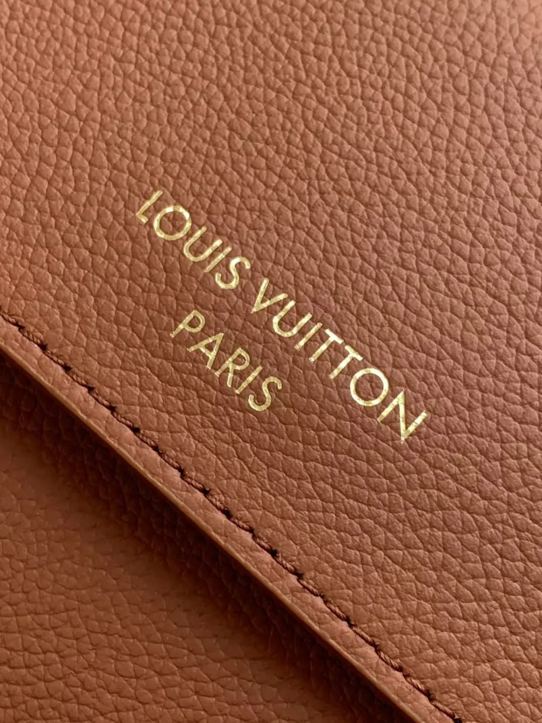 Brown Organizer Pouch Travel Leather