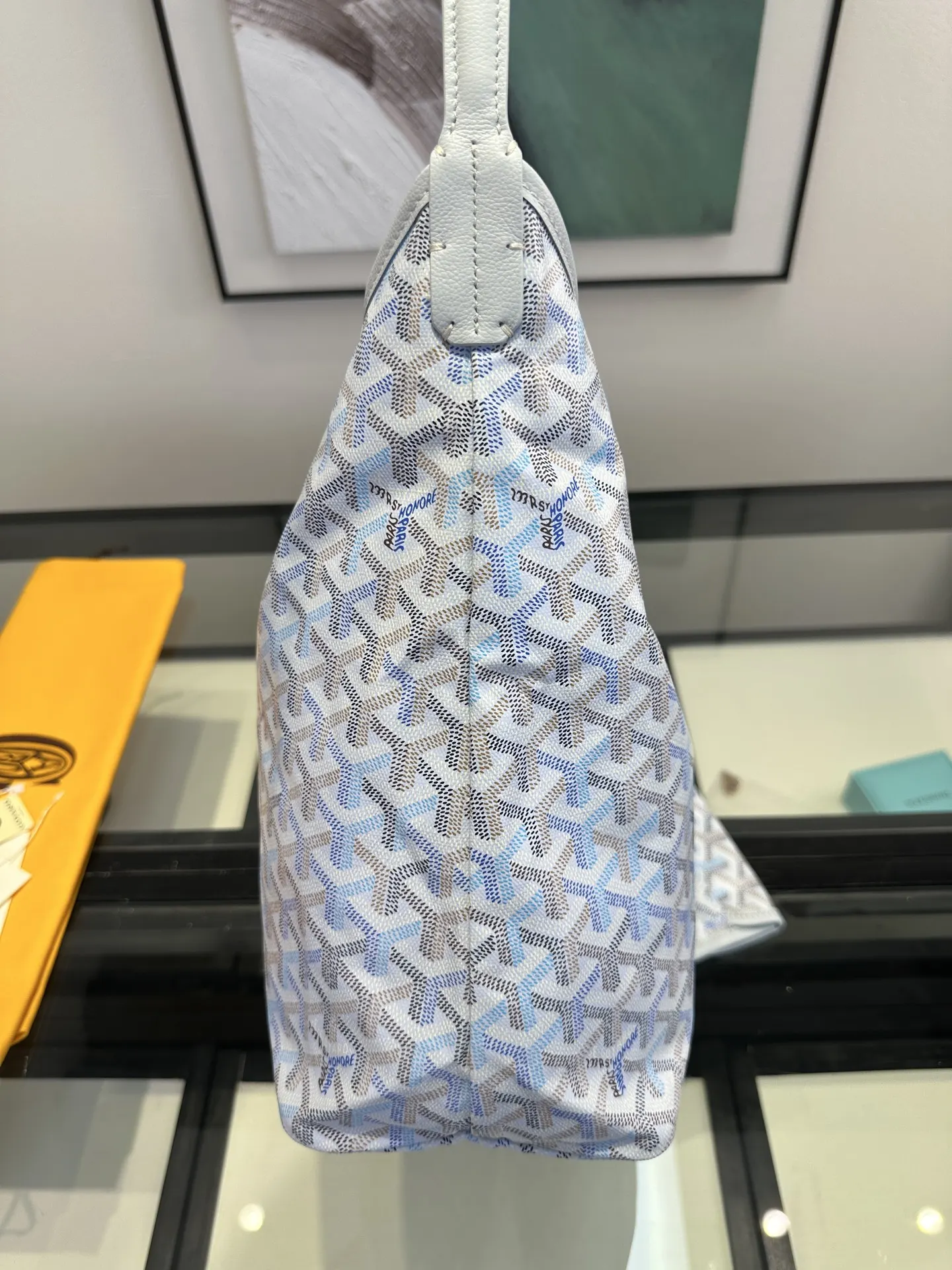 Goyard Hobo 老花 帆布 腋下包 复古腋下背款