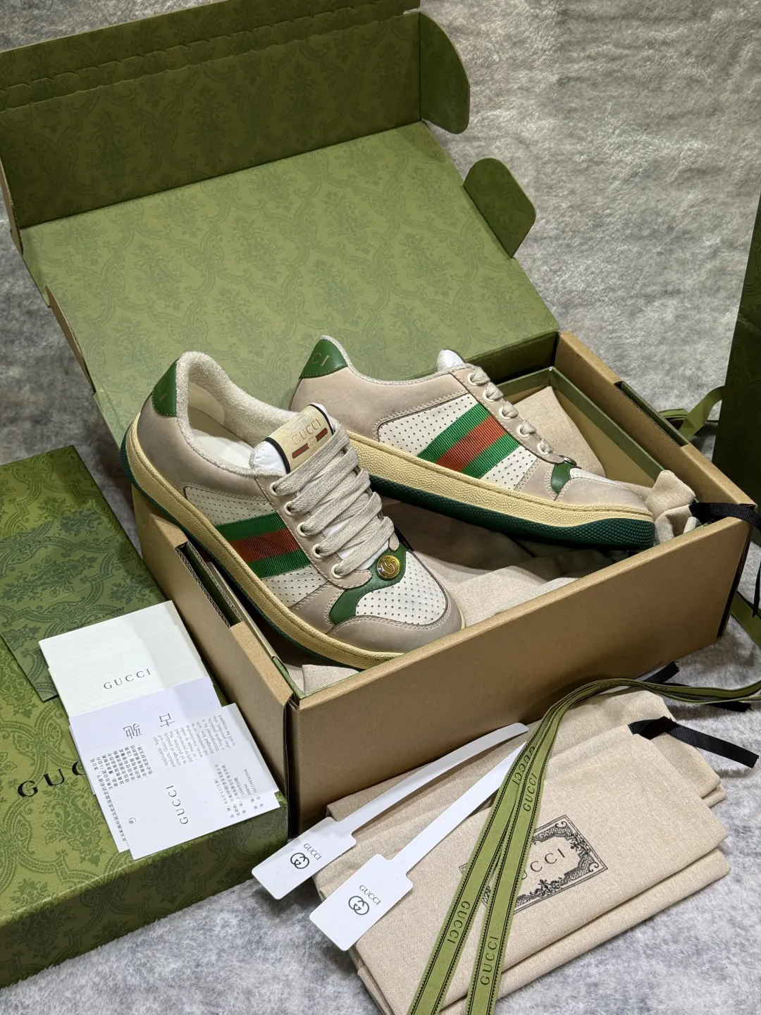 Gucci Logo休闲运动鞋