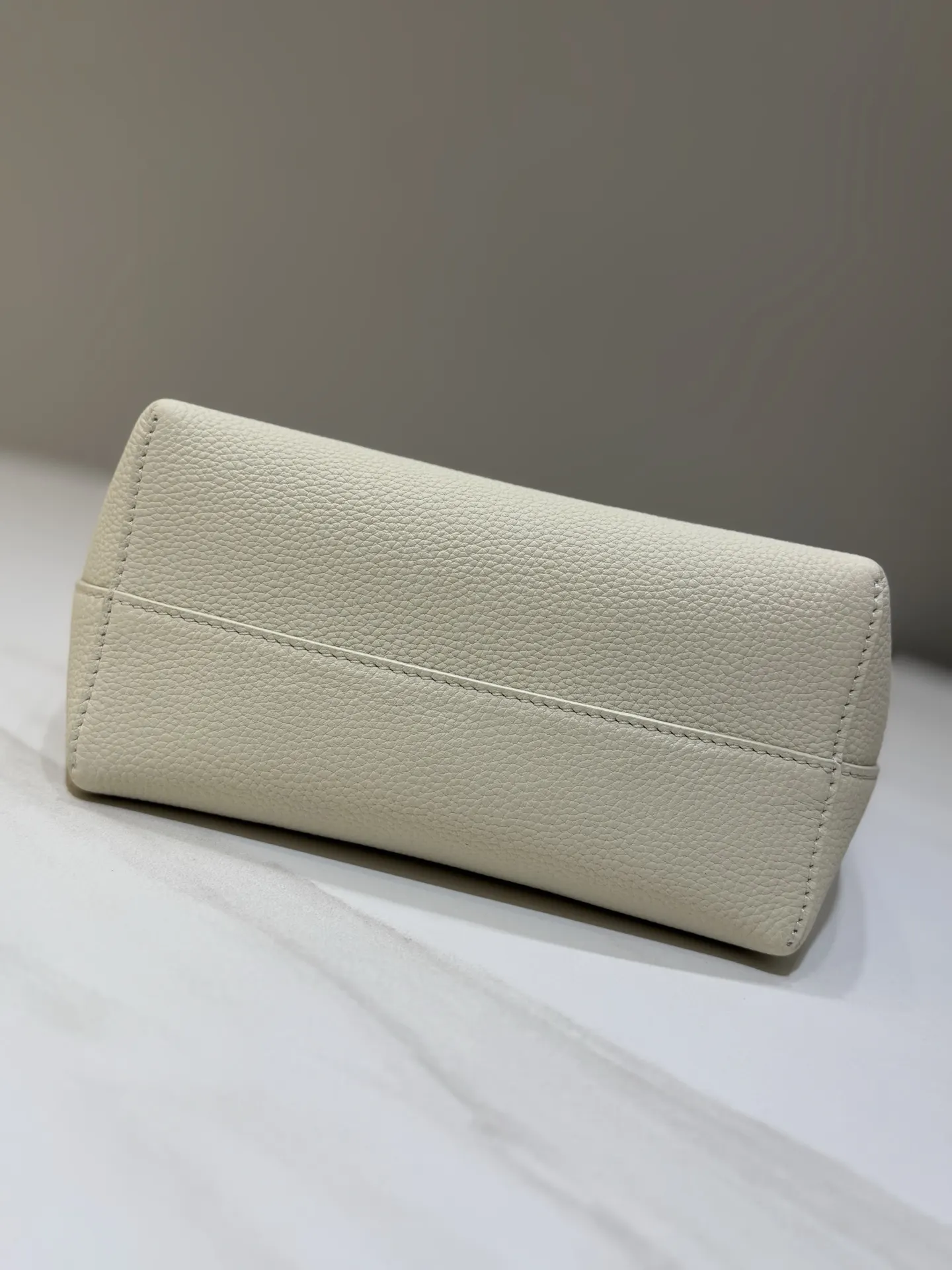 White Tote Bag Leather