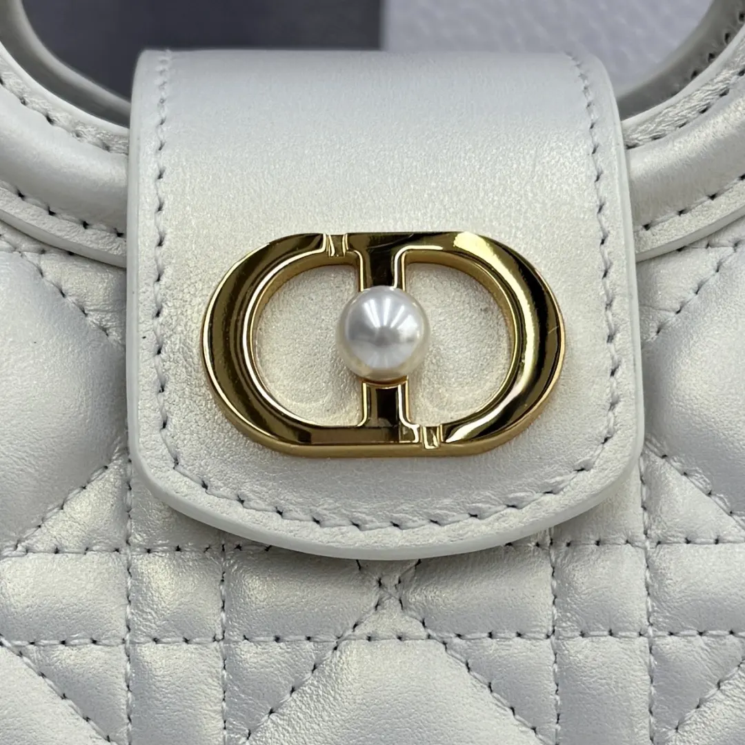 Dior 白色 金色 羊皮 鏈條包 精致鏈條款