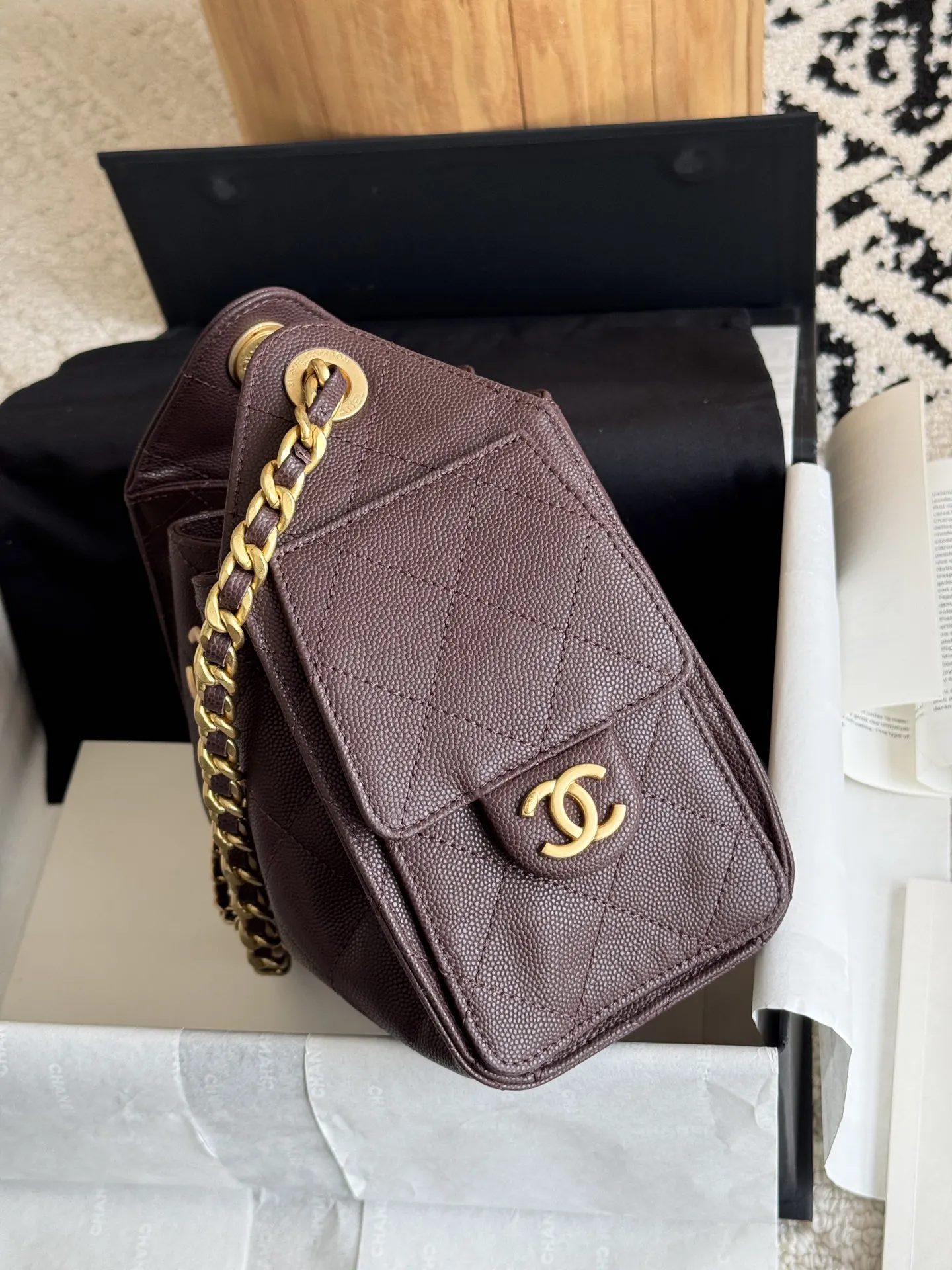 Hobo 牛皮 ❒ Bag mini 腋下包 复古腋下背款