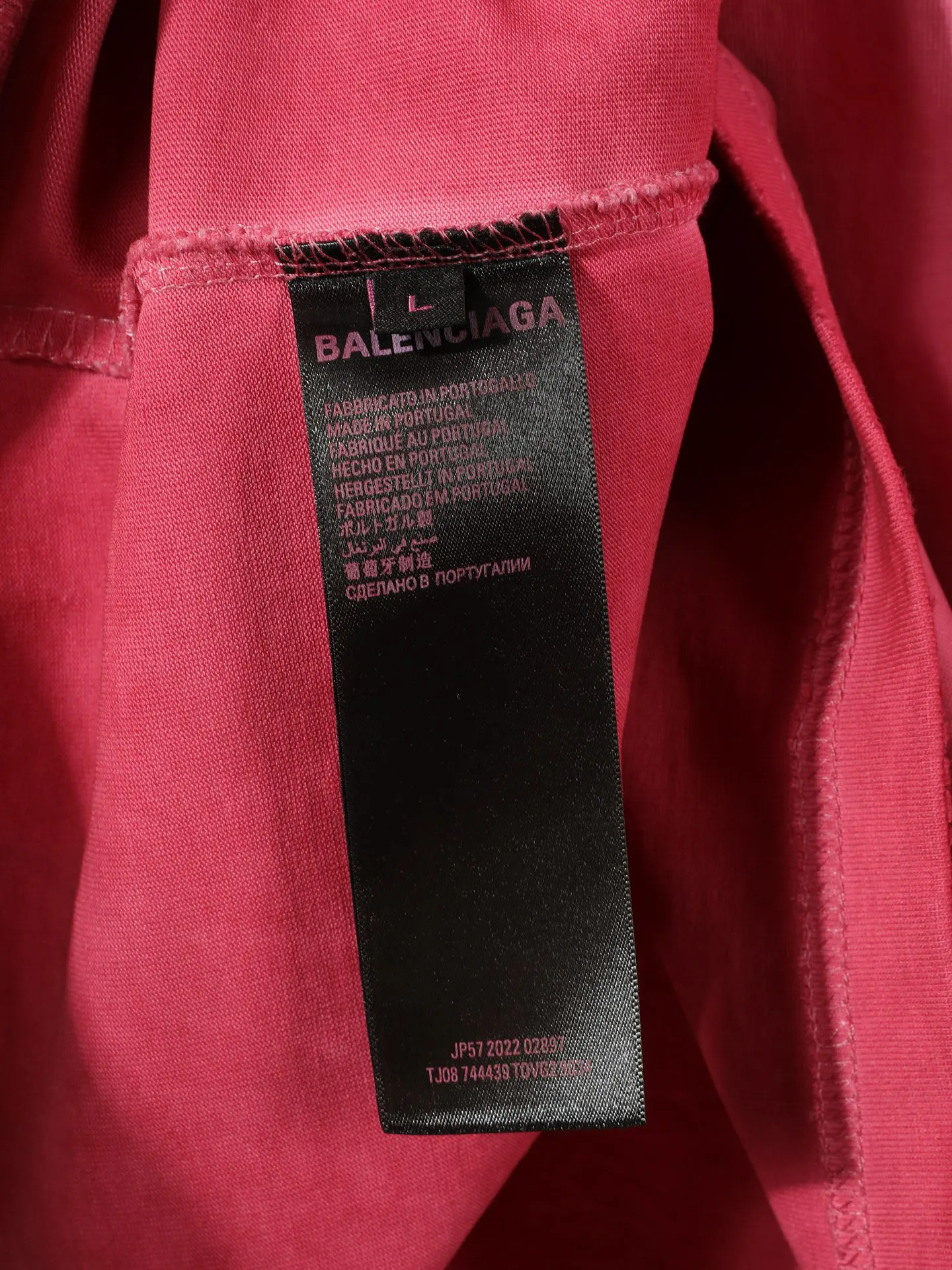 Balenciaga 26SS Logo 字母 短袖T恤