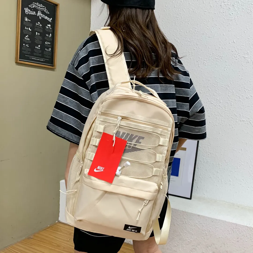 NIKE耐克 男女初高中大学生书包街头潮流休閒 旅行袋 大容量旅行款