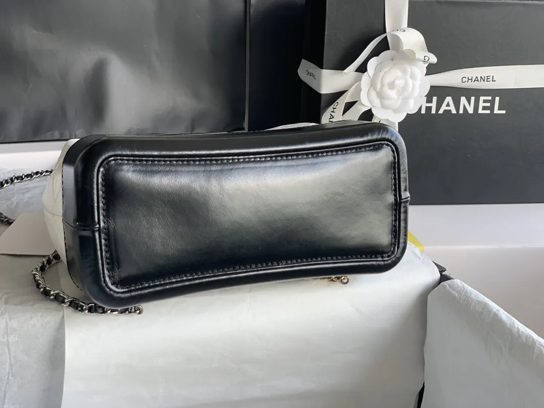 Silver Gold Backpack Leather