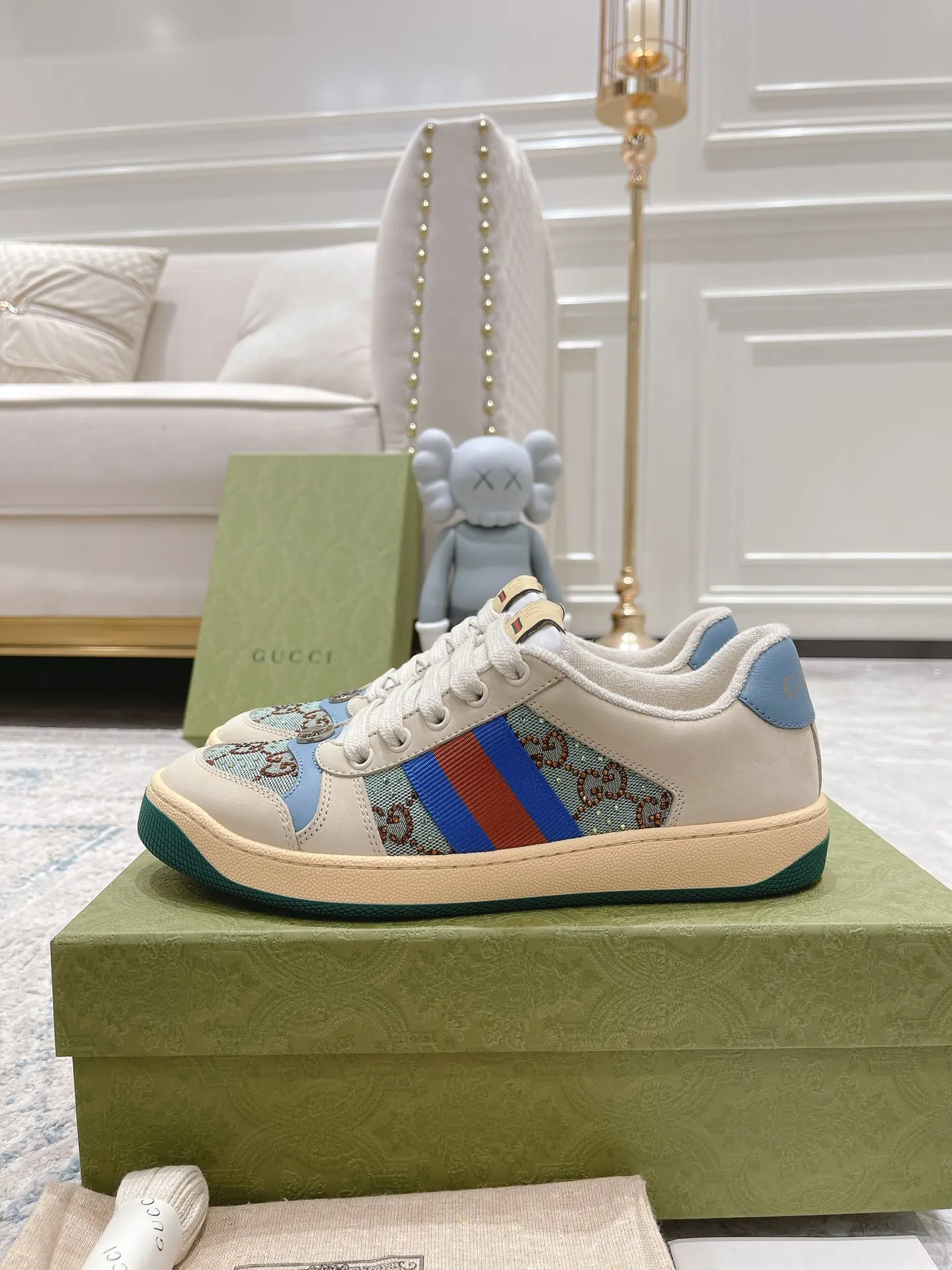 Gucci Logo休闲运动鞋
