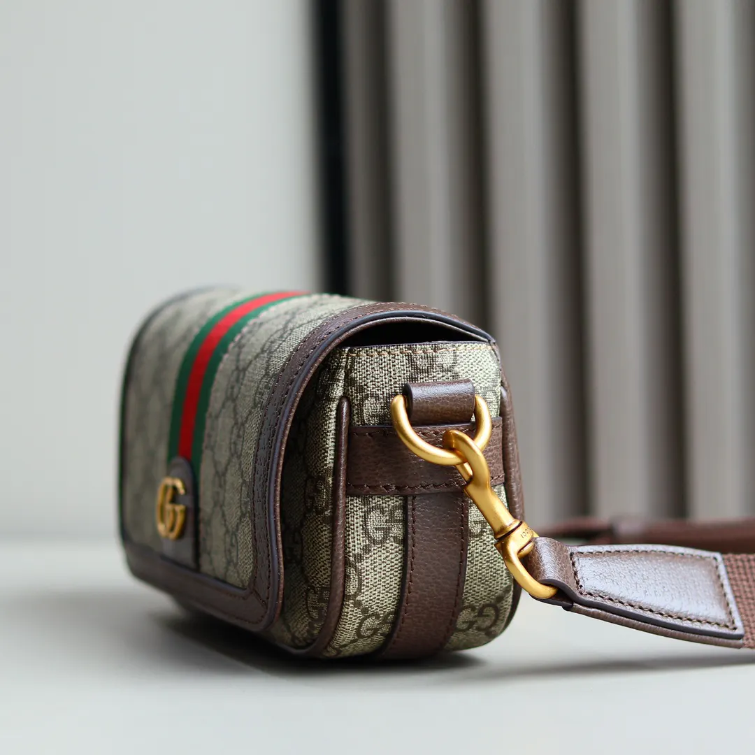 Brown Gold Tote Bag Canvas
