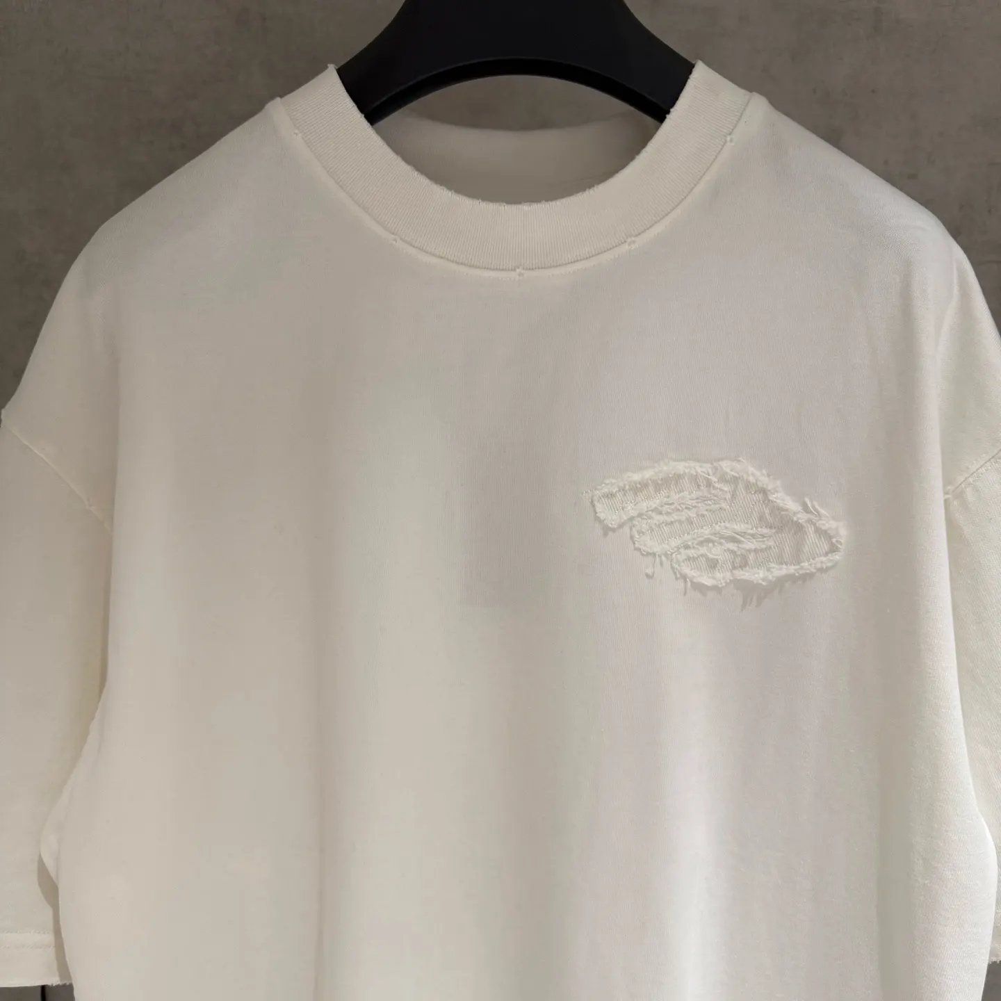Balenciaga 25SS 刺绣 纯棉 短袖T恤