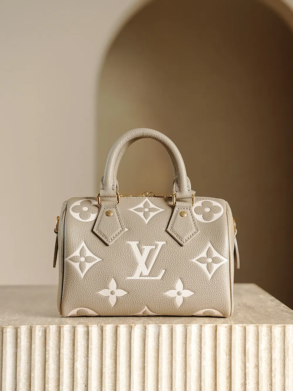 LV Speedy 银色亮面手提链条包 精致单肩款｜ORBUYBAG 岚奢包高端时尚精品