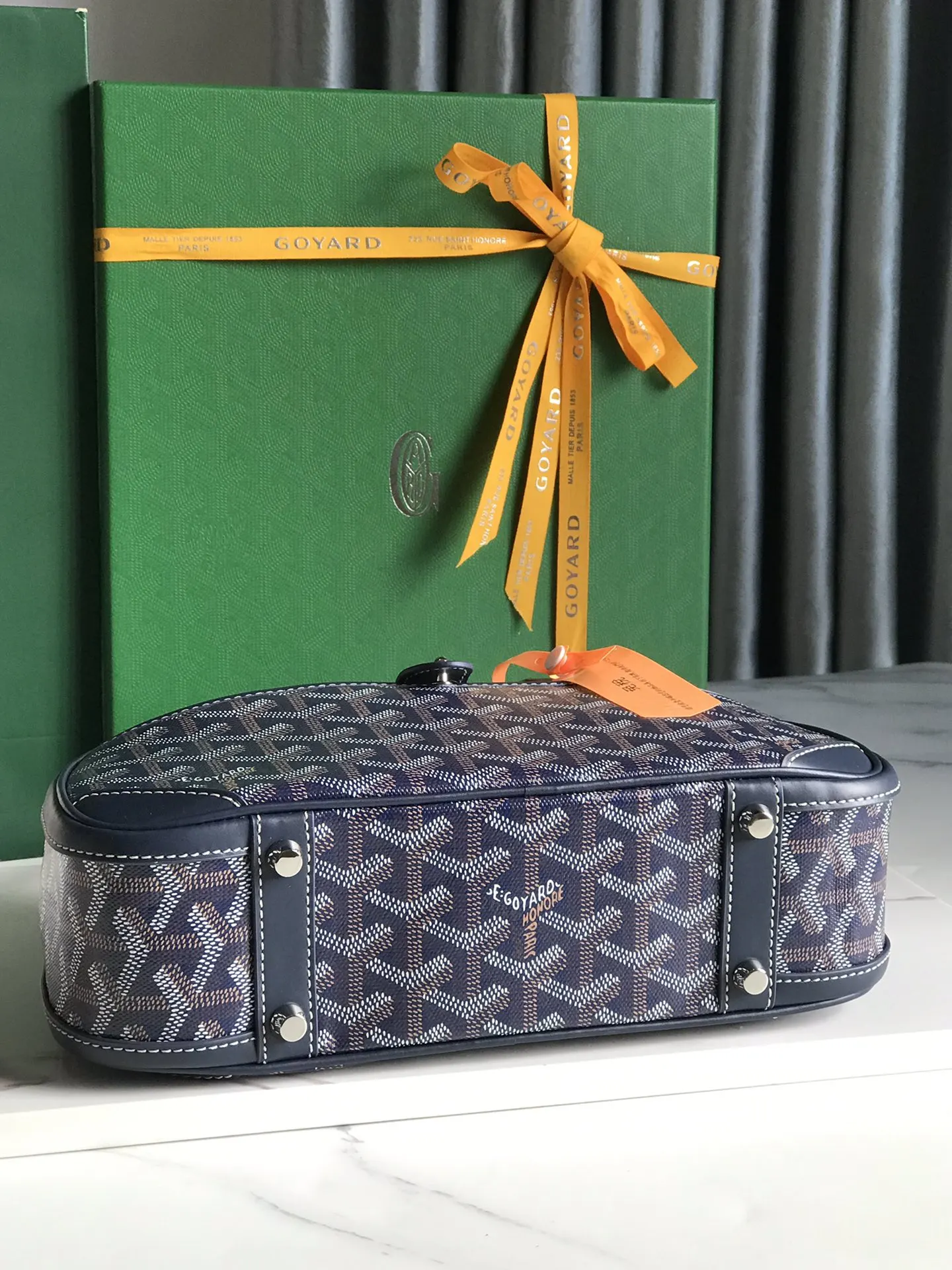 Goyard 老花 牛皮 手提包 通勤手提款