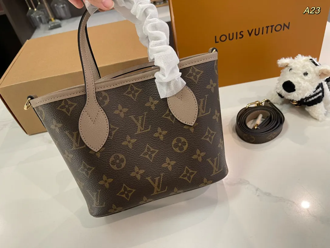 Louis Vuitton Monogram Bucket Bag Casual Leather