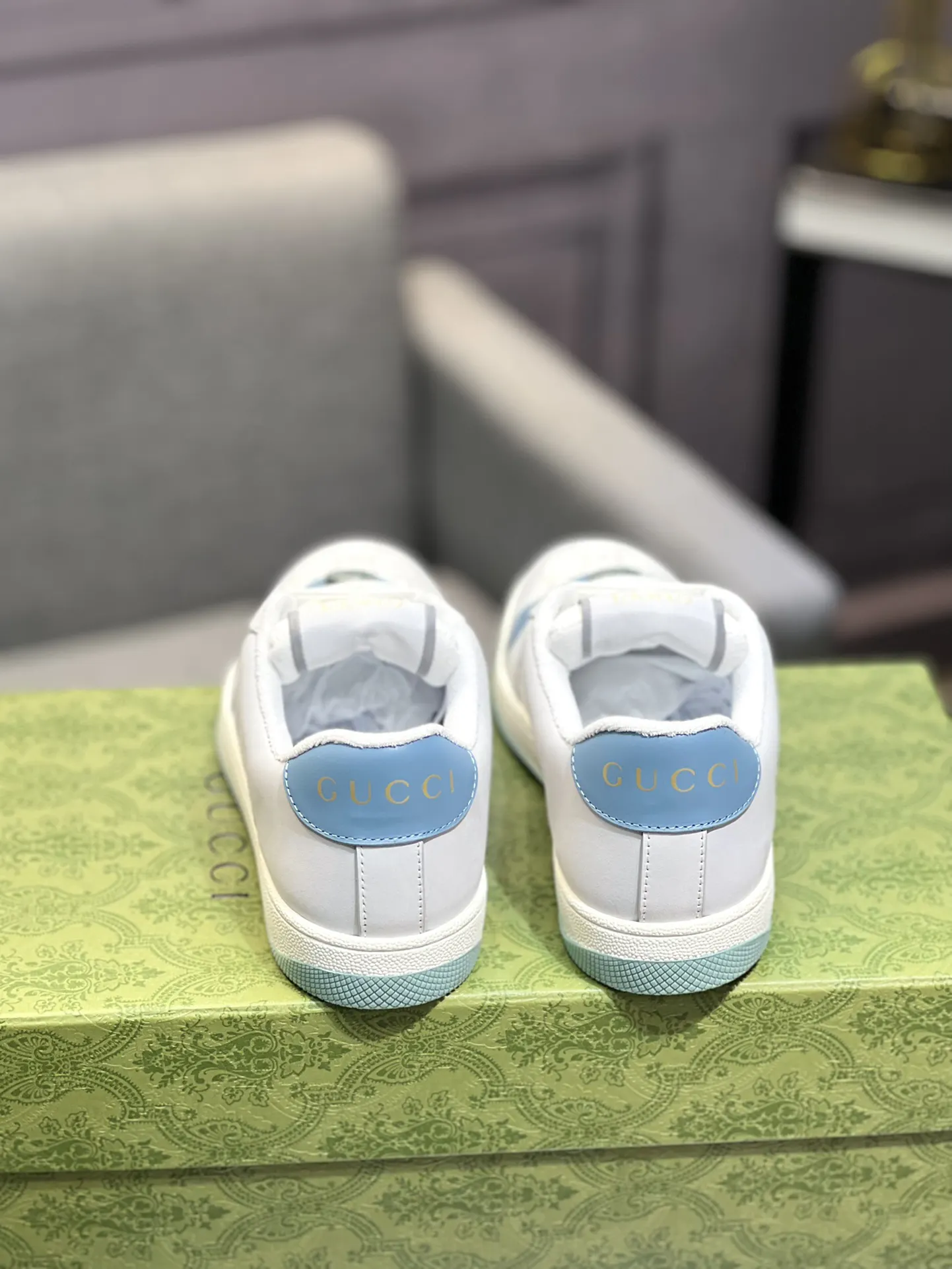 Gucci Logo休闲运动鞋