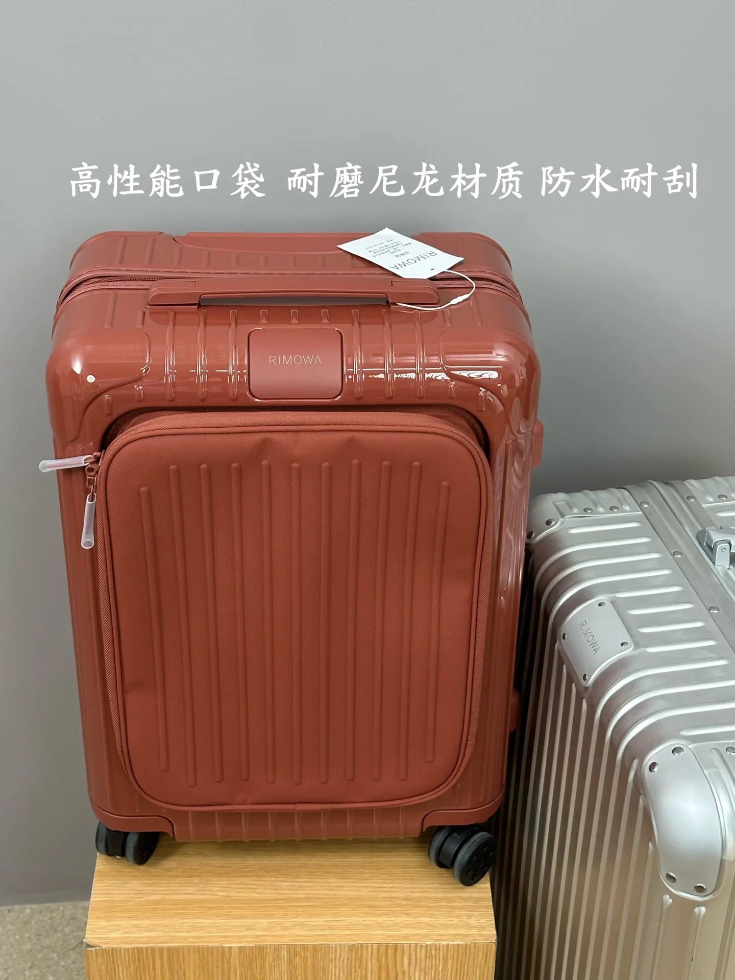 Black Gray Suitcase Travel Lightweight