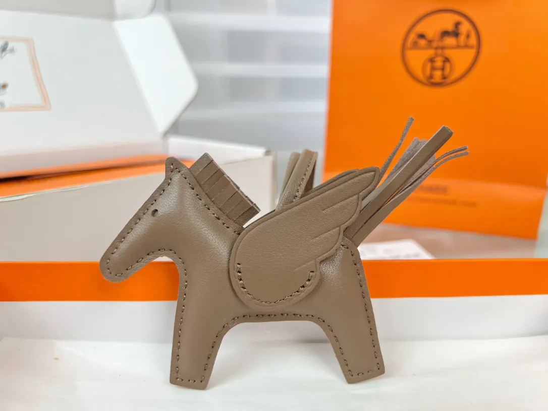 Hermès Leather Pendant