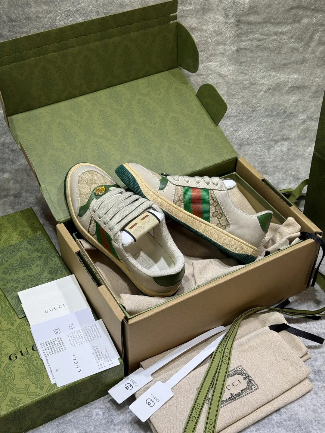 Gucci Logo休闲运动鞋 百搭款