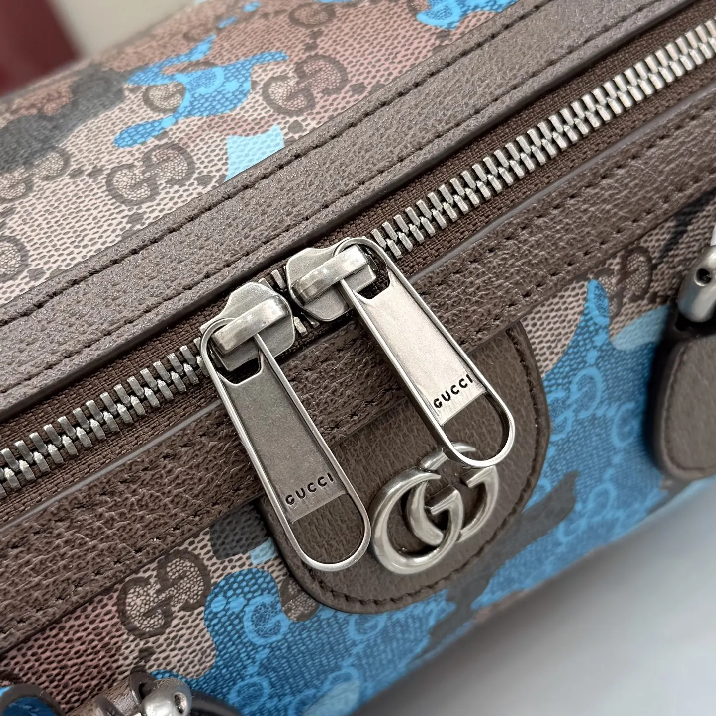 Blue Brown Fashion Item Travel Classic