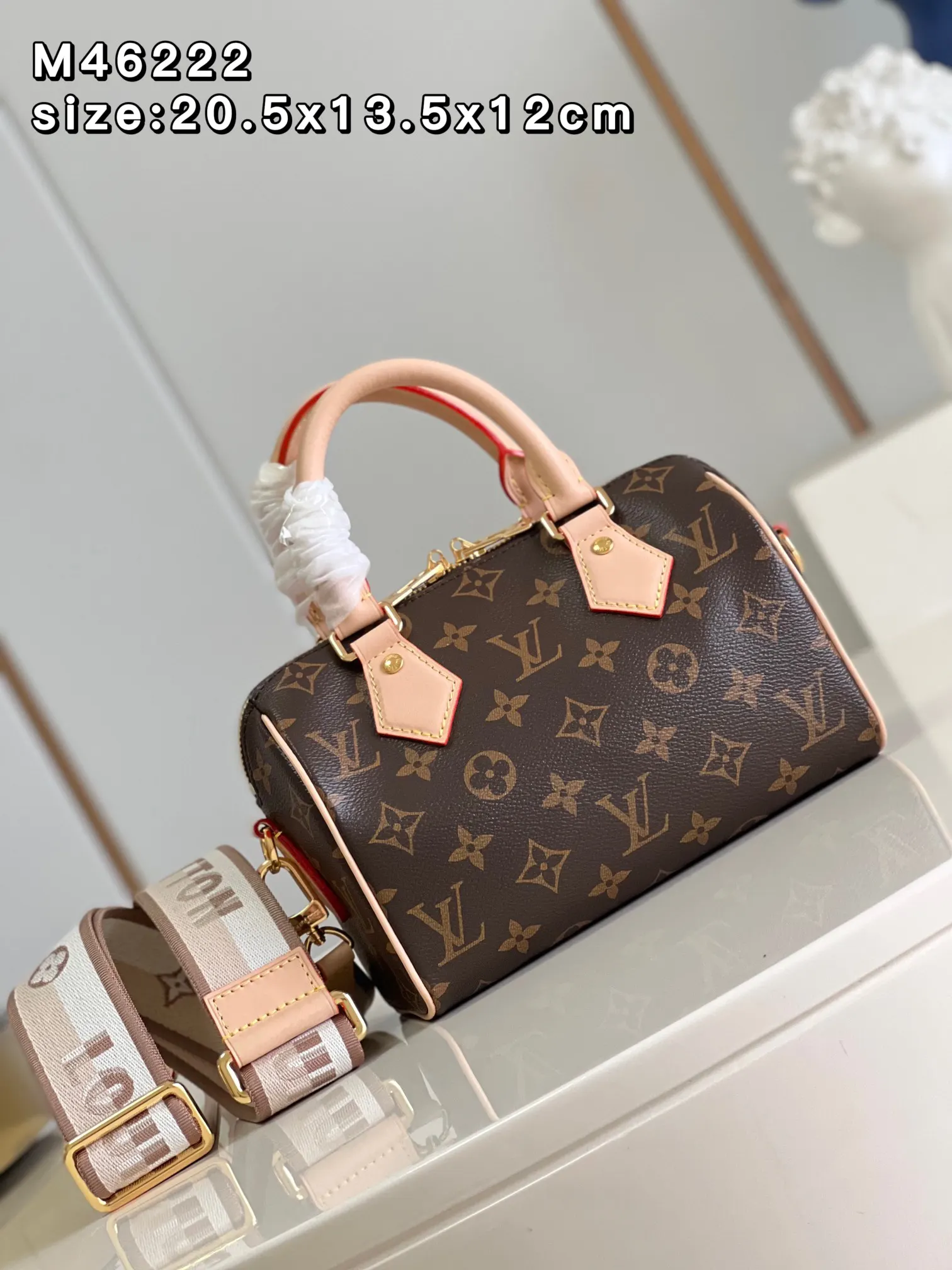 LV Speedy 牛皮 旅行袋 大容量旅行款