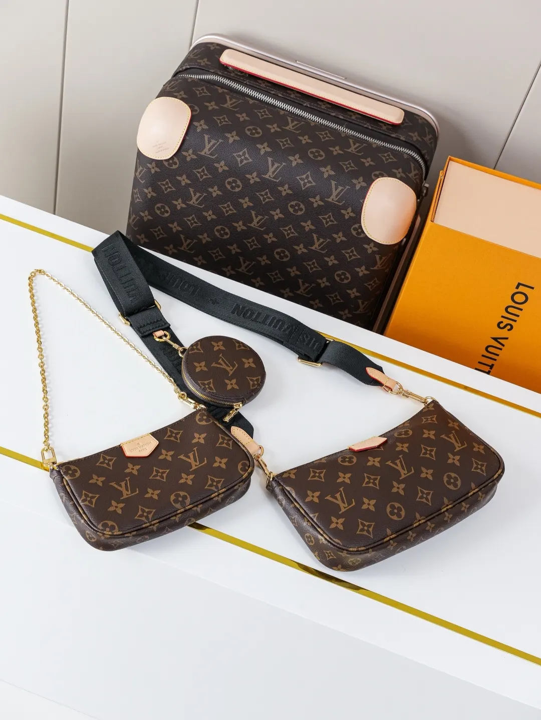 LV Pochette 链条包 单肩斜挎款 复古款｜ORBUYBAG 岚奢包高端时尚精品
