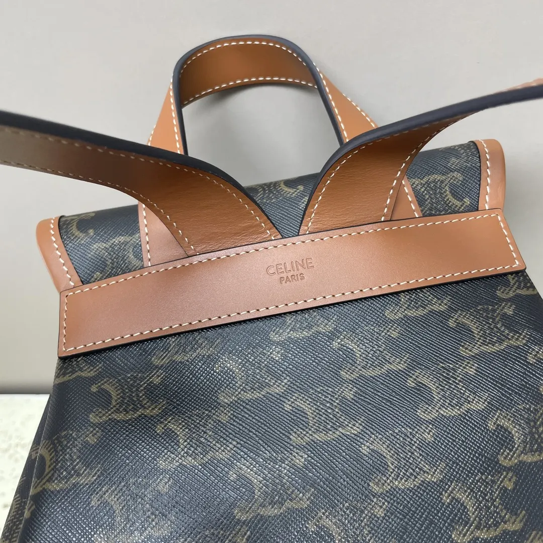 Gold Shoulder Bag Leather