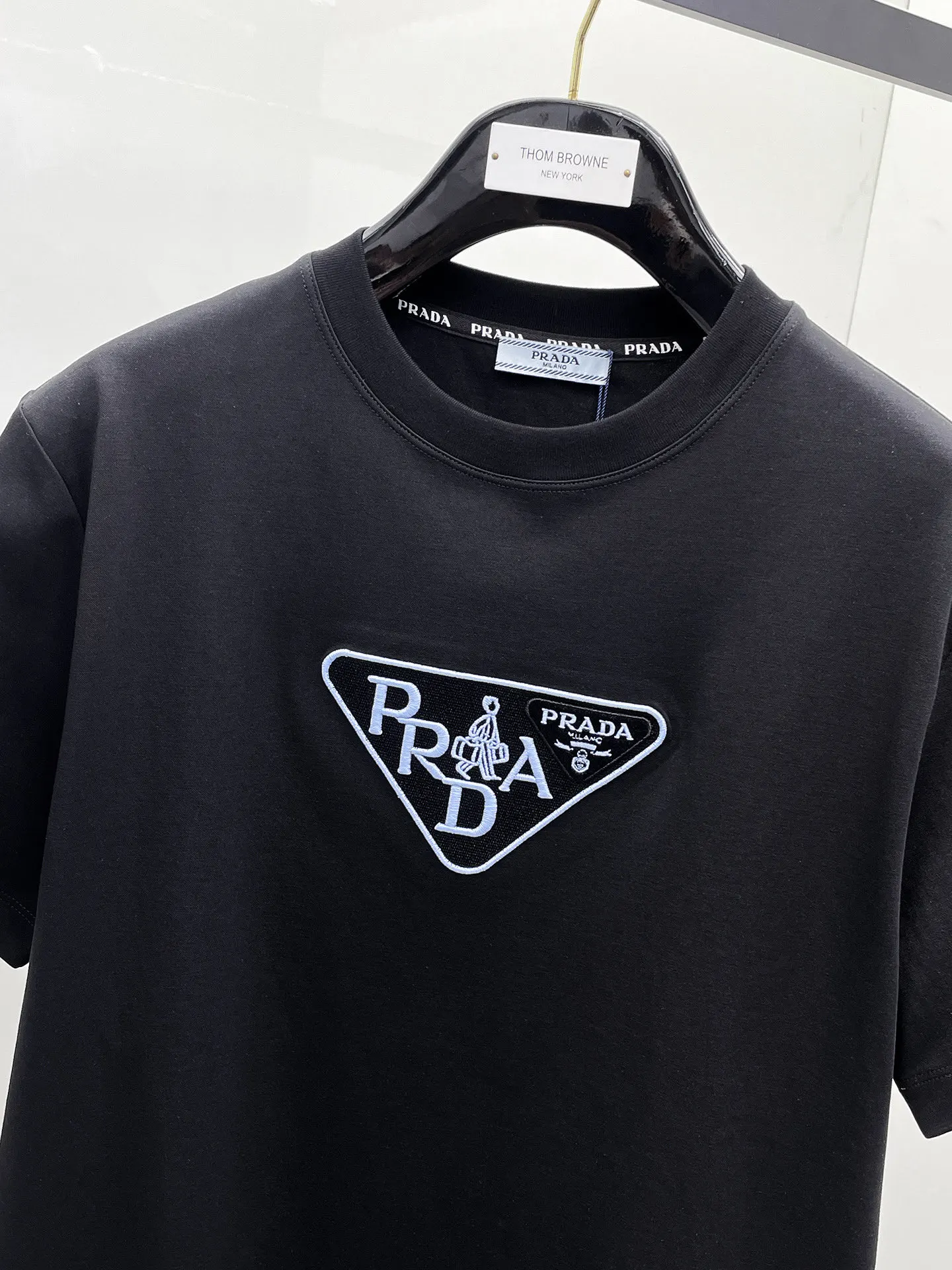 Prada 马年贺岁 棉质 Logo 短袖T恤