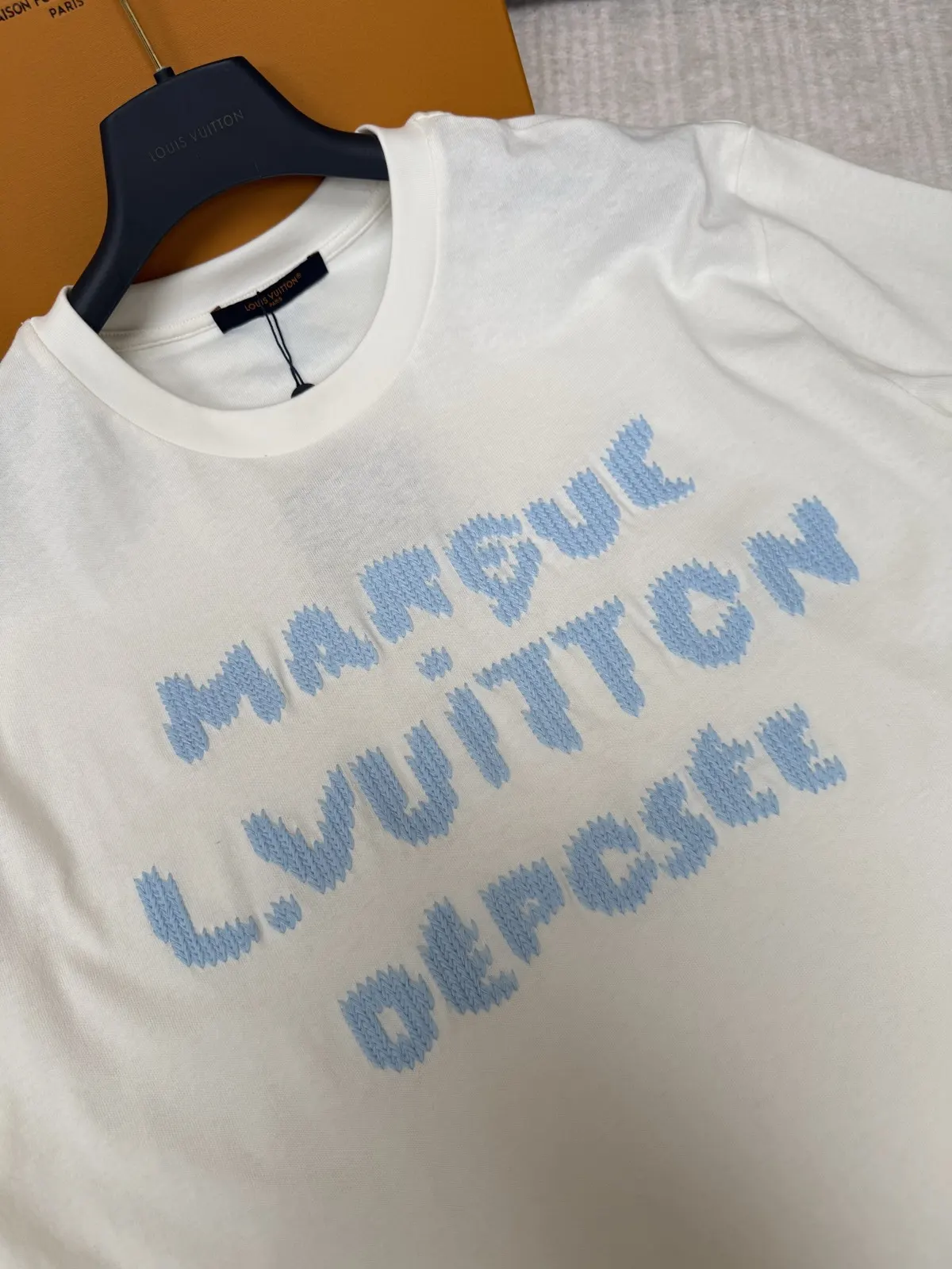Louis Vuitton 刺繡 T恤 白色