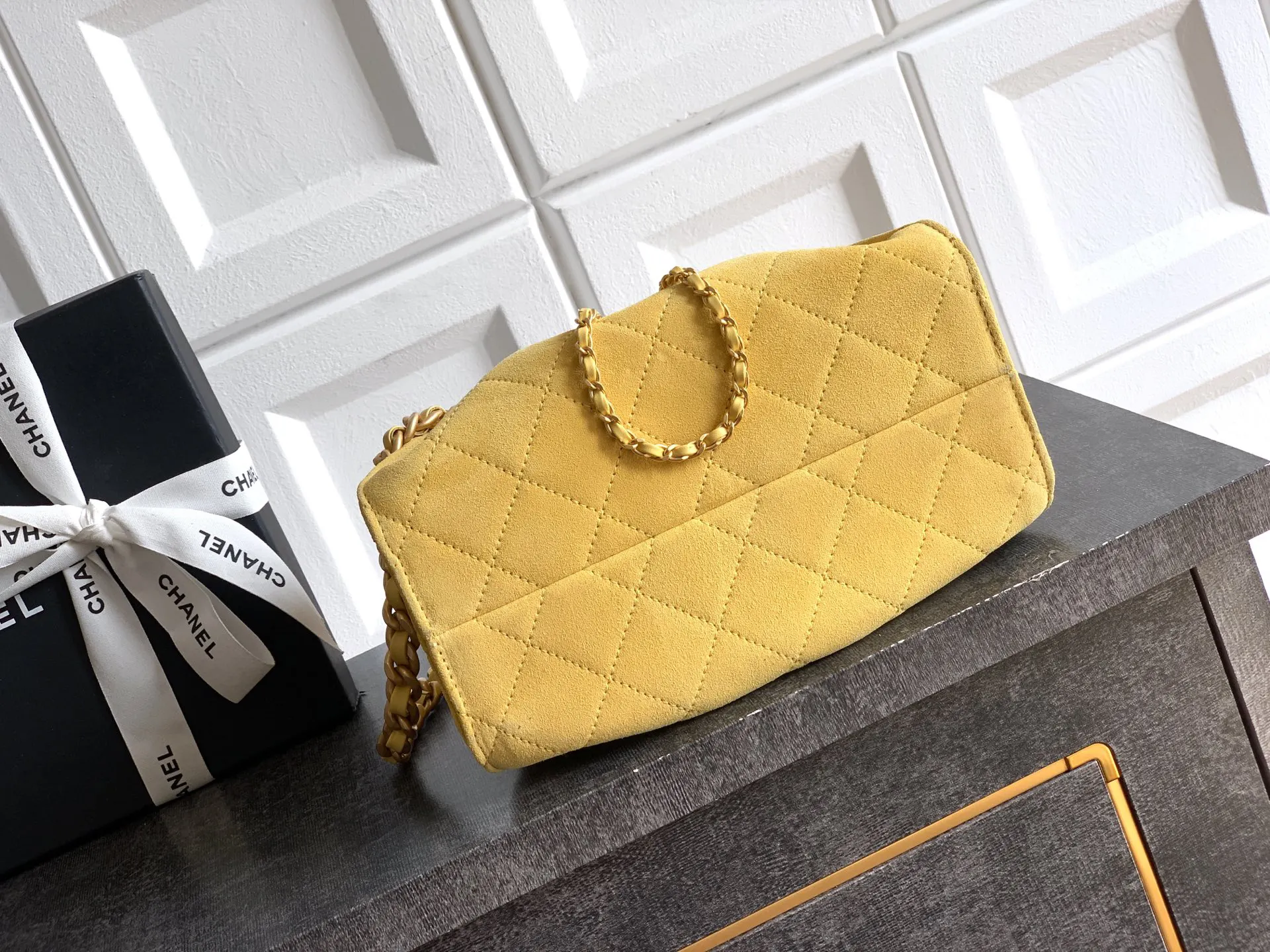 Yellow Chain Bag