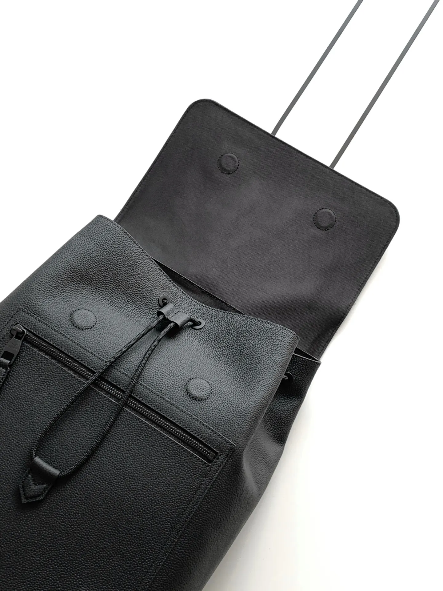 Louis Vuitton Black Backpack Leather