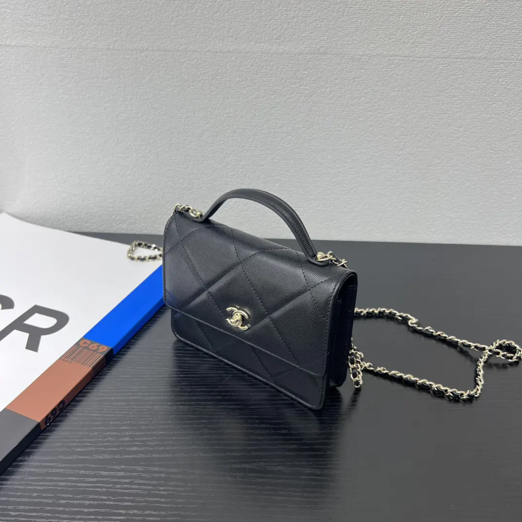 Chanel 牛皮手提包 手提单肩 通勤