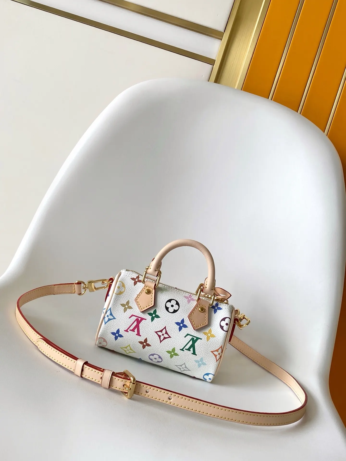 LV Speedy 牛皮 旅行包 大容量旅行款