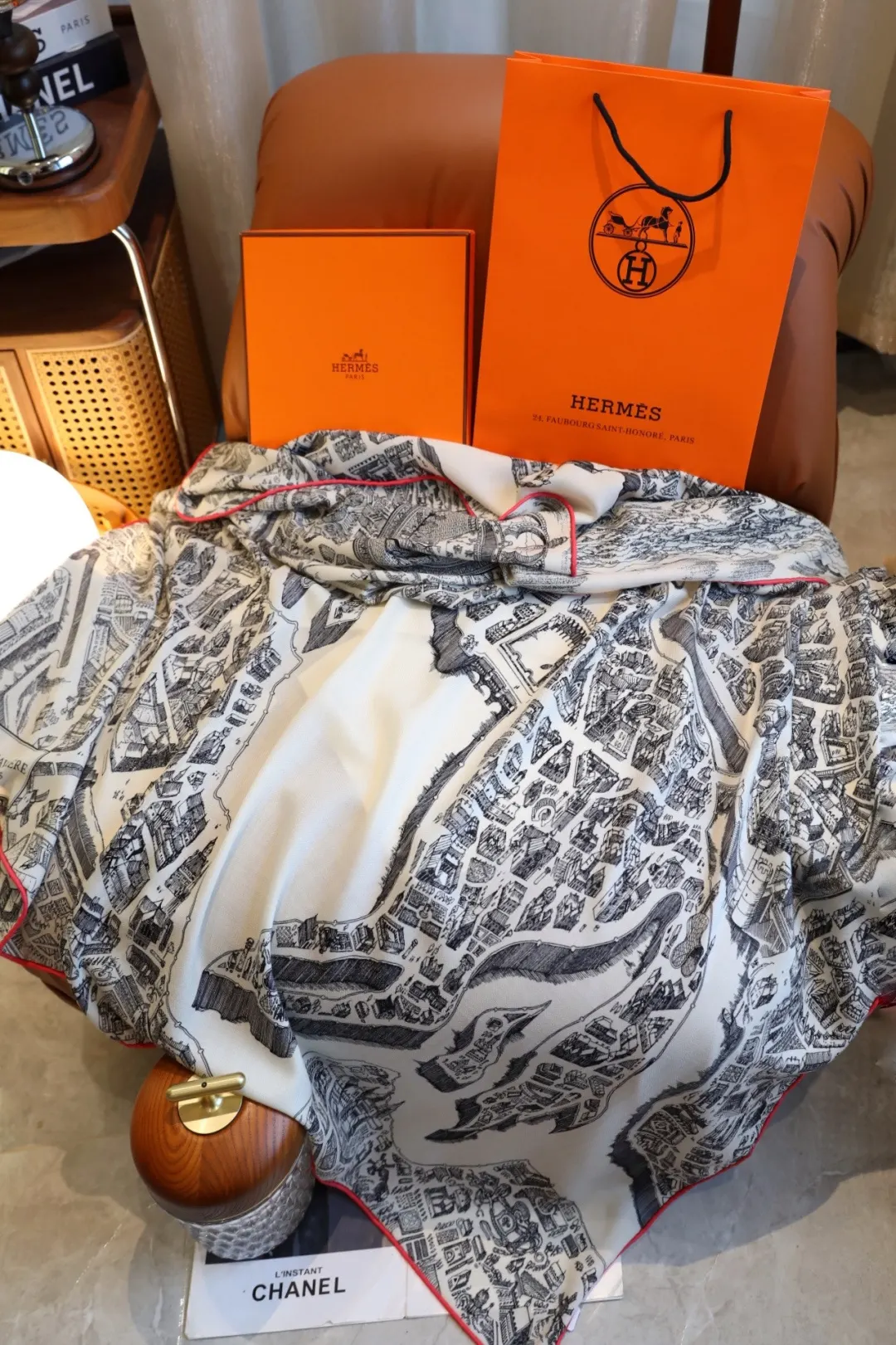 Hermès Gray Handbag