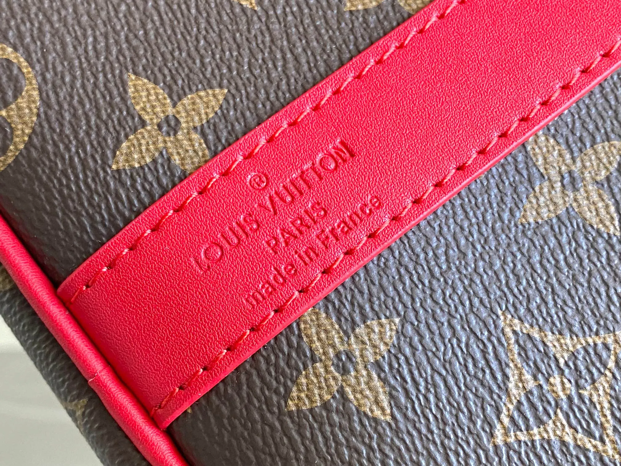 Keepall 金色 牛皮 旅行包 大容量旅行款