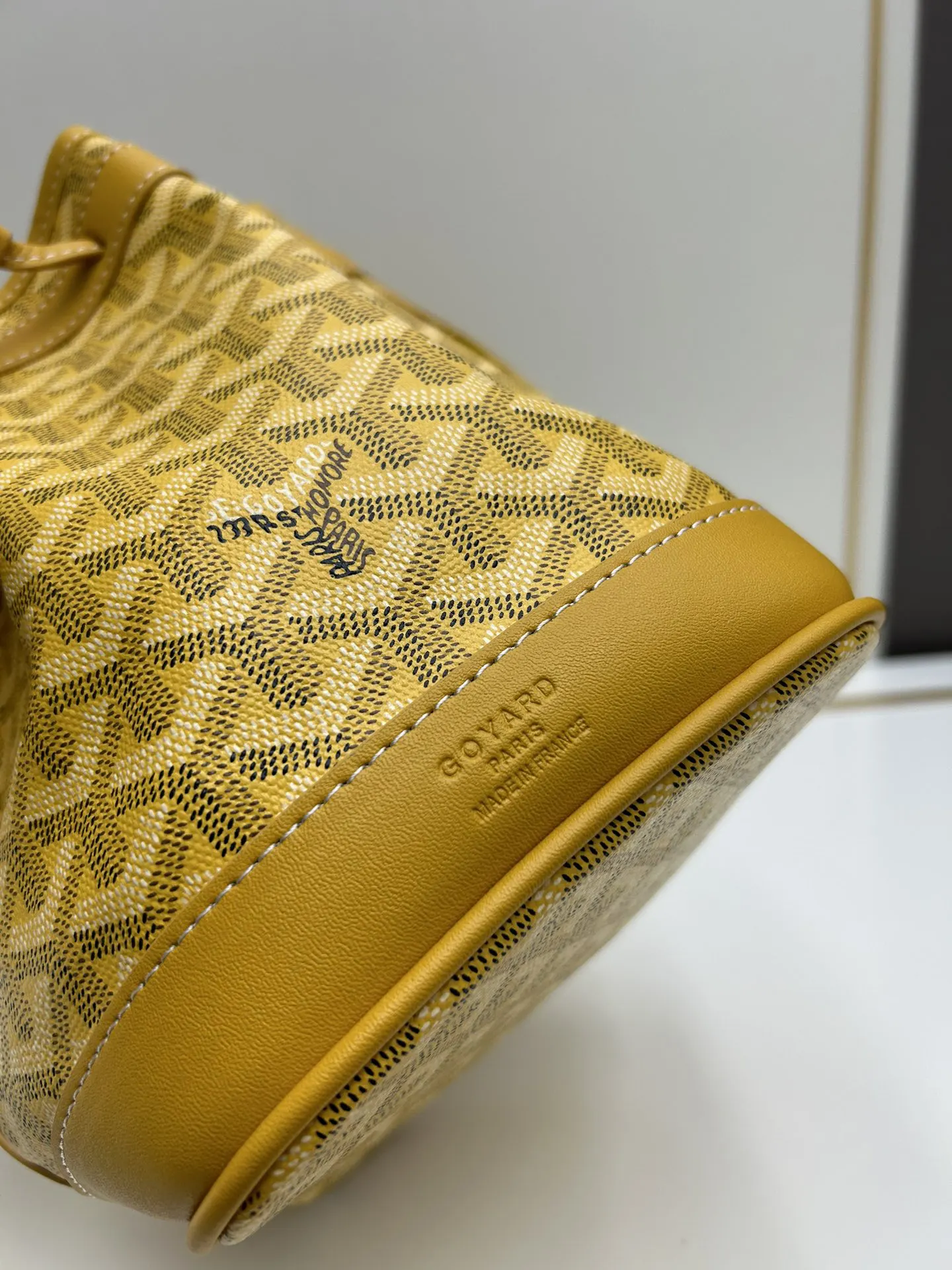 Goyard 皮革 批 Petit Flot戈雅 水桶包突出其模块 休闲水桶款