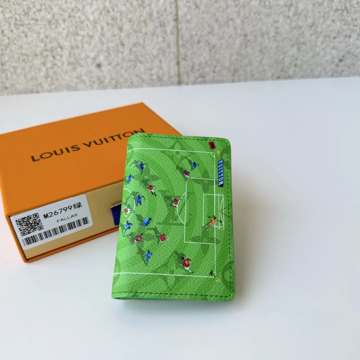 LV 绿色压纹拉链钱包 亮色长款手拿款｜ORBUYBAG 岚奢包高端时尚精品