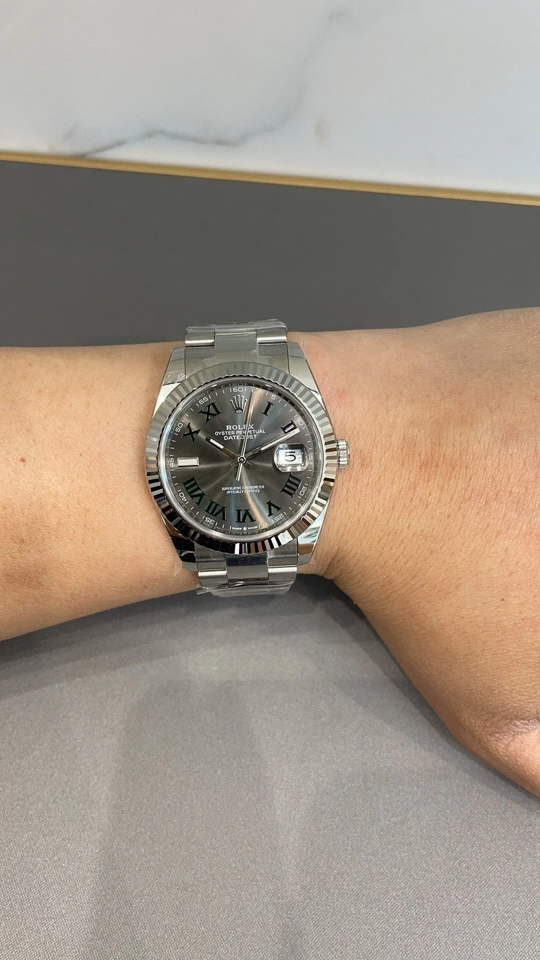 Rolex 劳力士日志型系列 綠箩 搭 手錶 經典腕表款