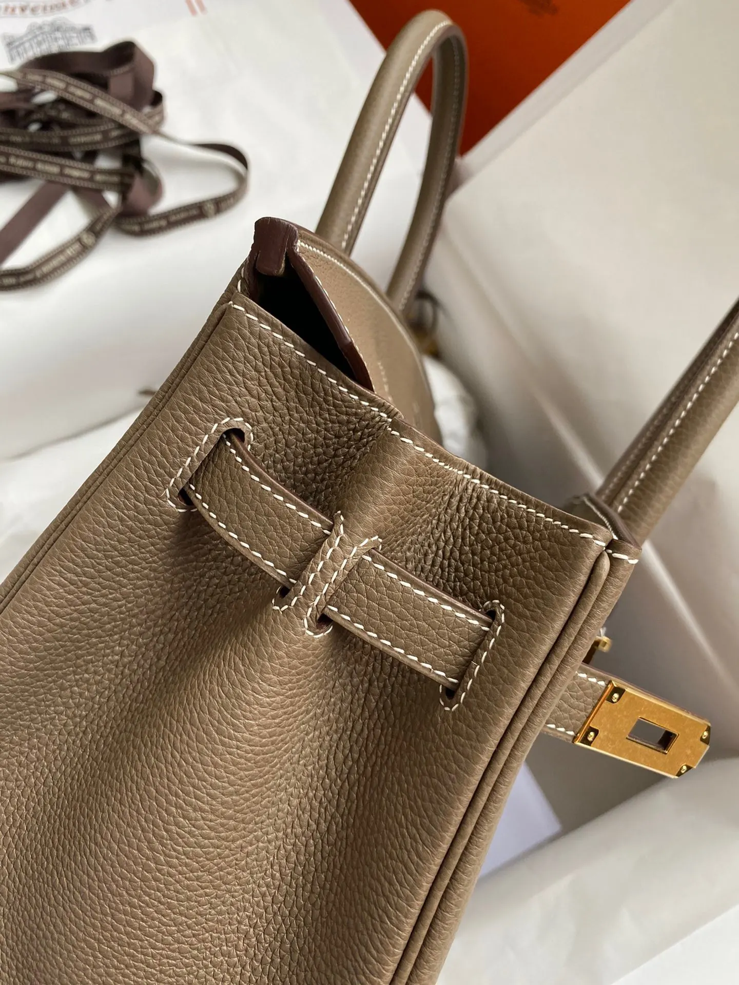 Hermès Birkin Top Handle Bag Classic Leather