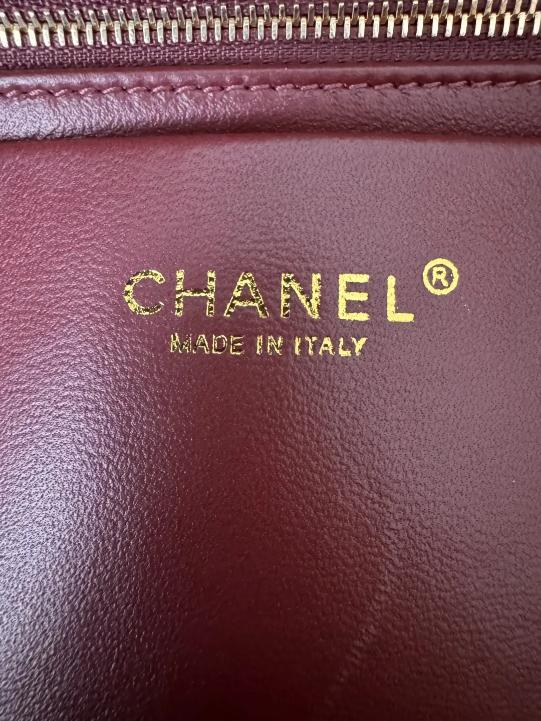 CHANEL 酒紅 羊皮 托特包 大容量托特款(數字9) CHANEL 酒紅 羊皮 托特包 大容量托特款(數字9)