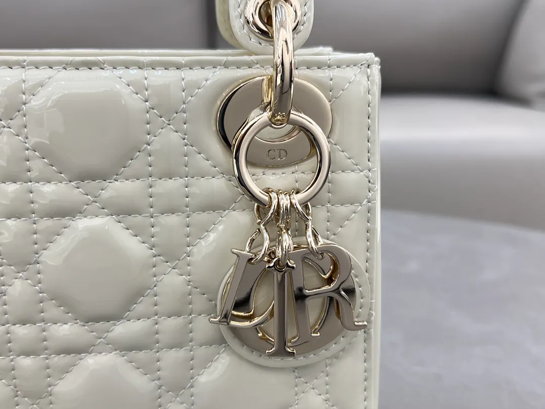 Dior Lady Dior Lady 白色手袋 手提斜挎