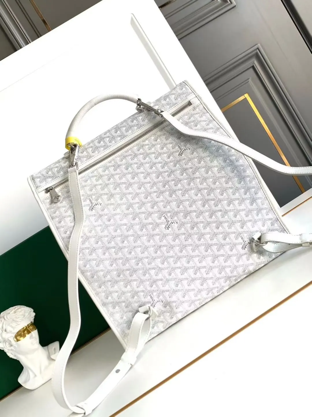 Goyard White Backpack