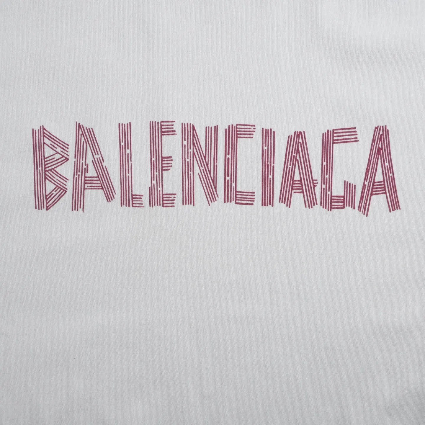 Balenciaga Logo Letter Short Sleeve T-Shirt Street