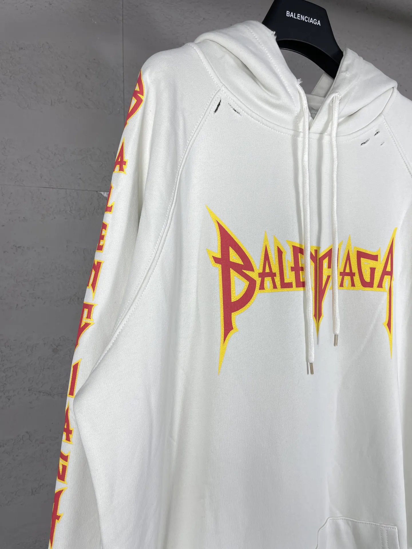 Balenciaga 白色 印花 衛衣