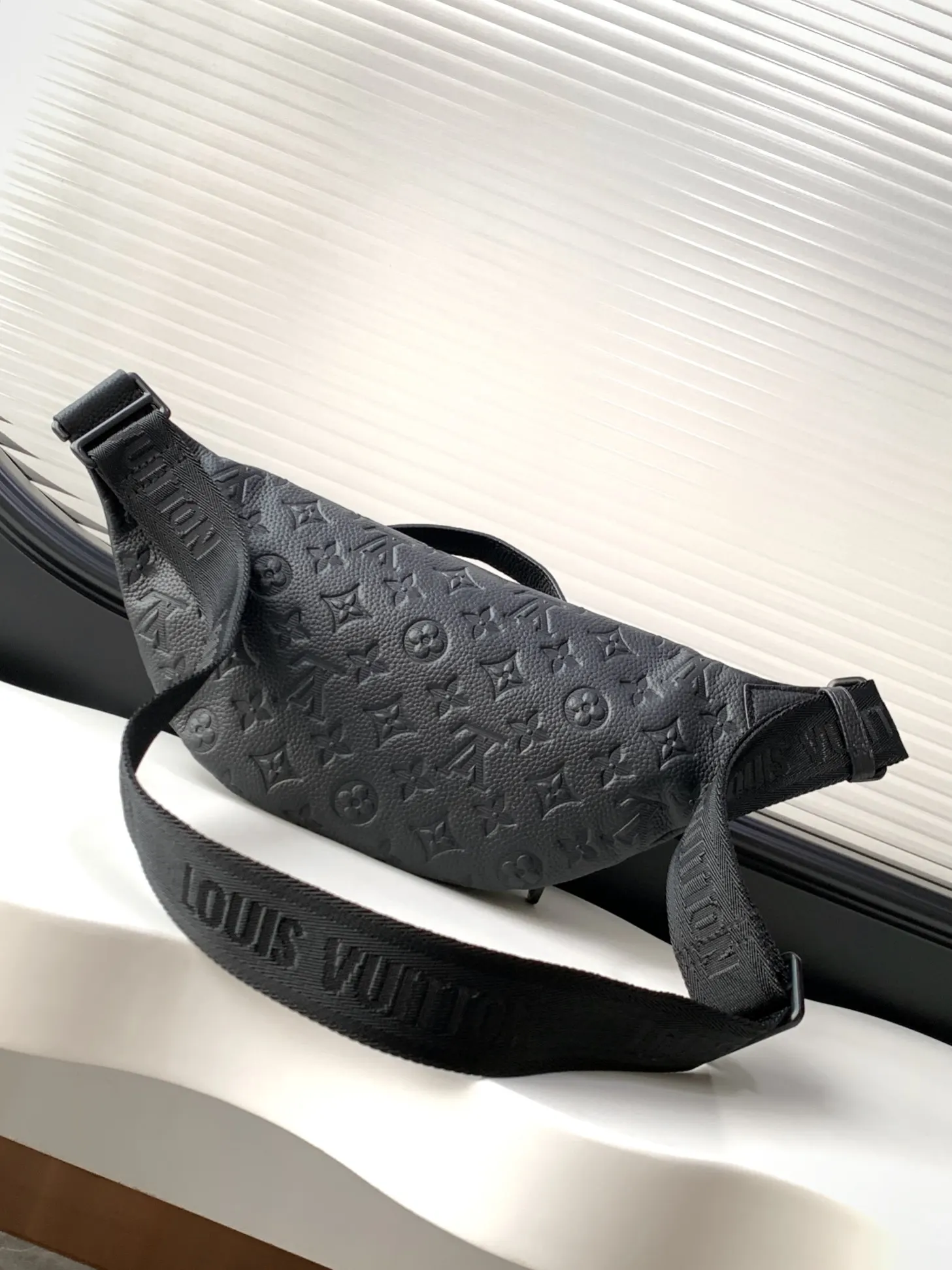 Black Belt Bag Casual Leather