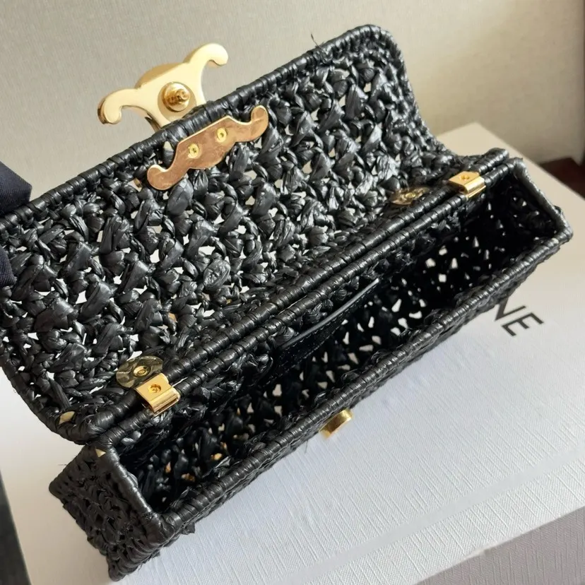 Celine Triomphe 腋下包 復古腋下背款