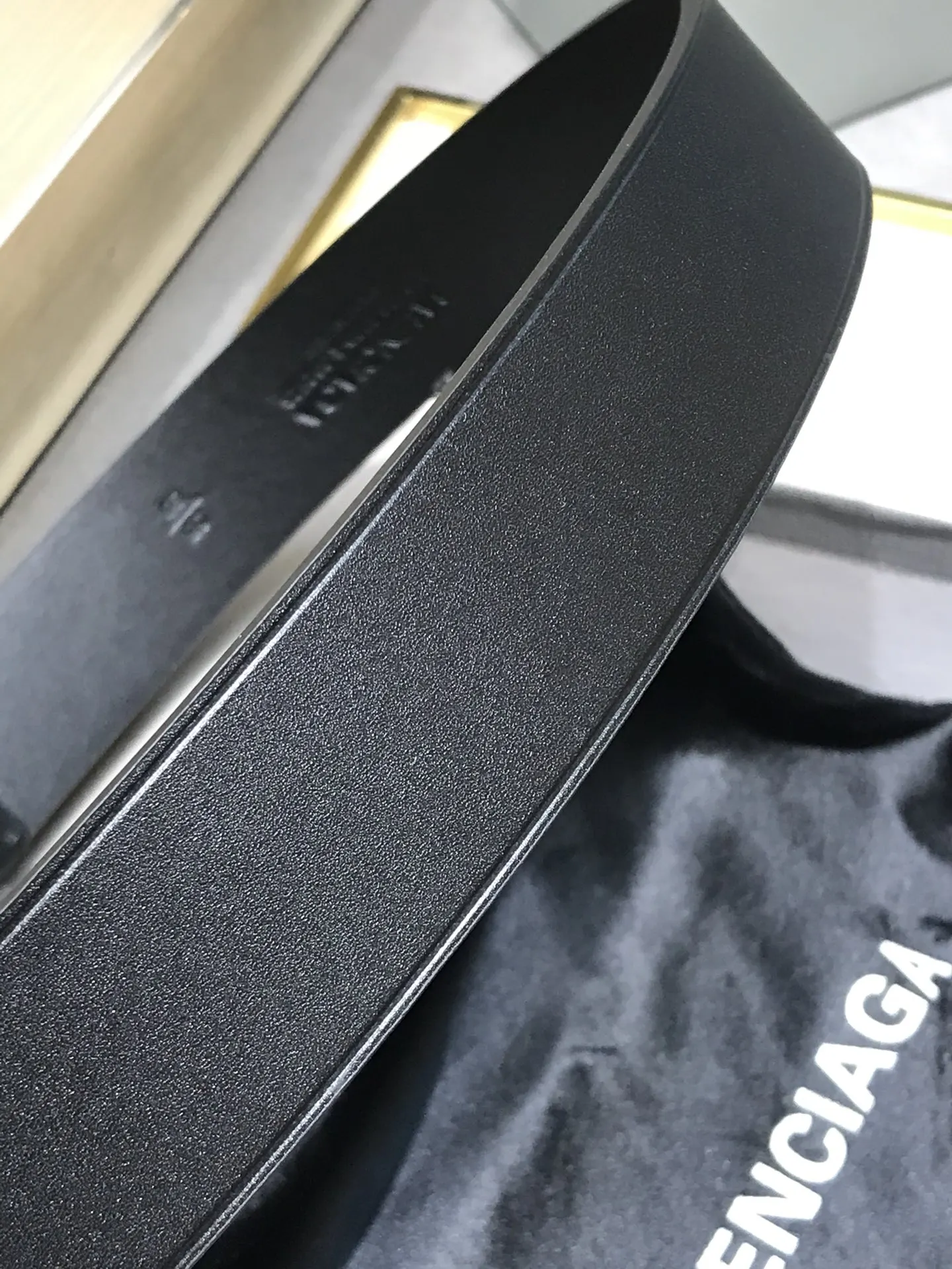 Balenciaga Black Belt