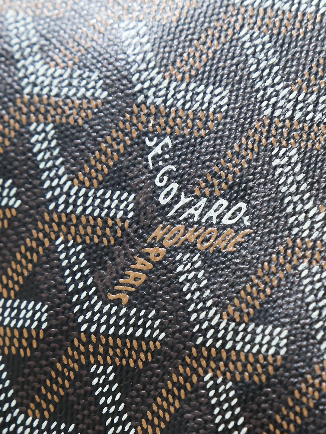 Goyard 帆布 腋下包 复古腋下背款