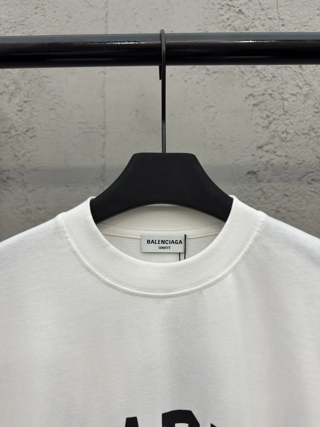 Balenciaga 白色 Logo 短袖T恤