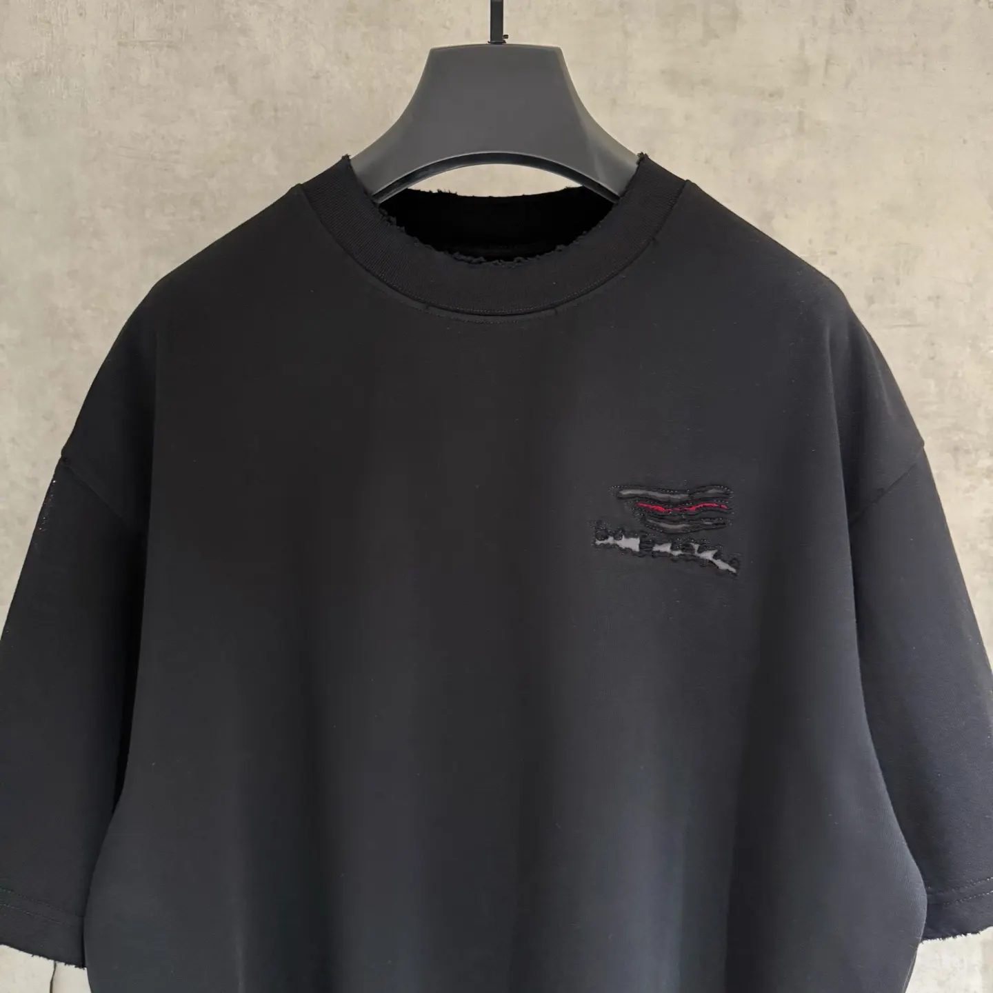 Balenciaga 25SS 刺繡 純棉 短袖T恤