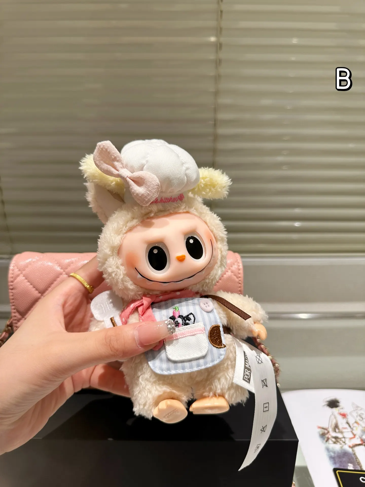 牛皮 掛件 Trendy Woc 斜背包 輕便斜挎款