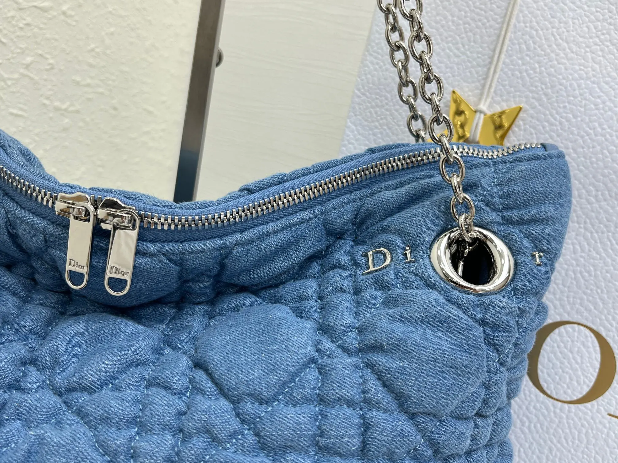 Dior Cannage Quilted Tote 藤格绗缝手 托特包 大容量托特款